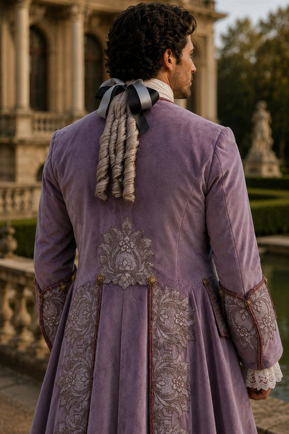 18th Century Gentleman Costume, Rococo Men Outfit, Victorian Baroque Nobleman Cosplay, Historical Suit Costume